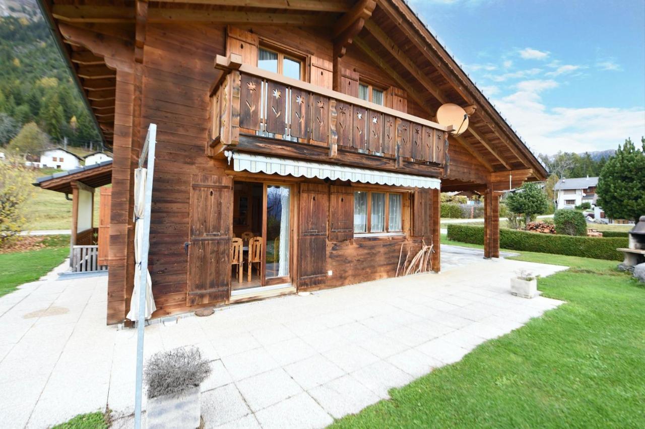 Typical Chalet In The Heart Of The Mountains Villa Saviese Exterior photo